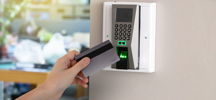 key card entry system Los Altos